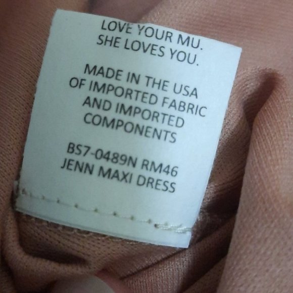 SMYM Jenn Rustic Mauve Maxi Dress - Picture 10 of 10